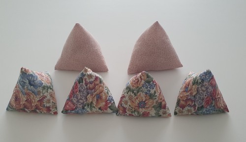 Handmade pyramid fabric - pyramid,