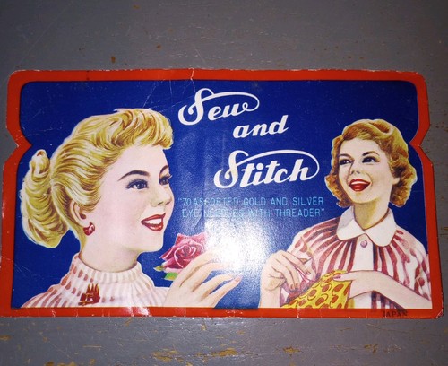 Vintage needle book sew and - vintage,