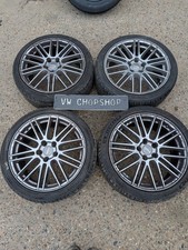 Rial Wheels 5x112 KIBO 18" Alloy Wheels  Fits VAG Audi Caddy Touran MK5 MK6+