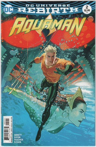 Aquaman 2016 rebirth - #2,