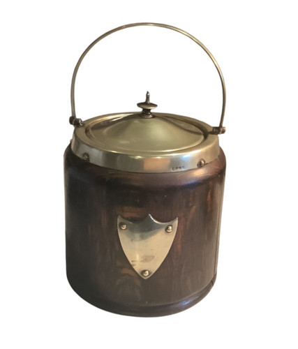 Vintage wooden biscuit - vintage, barrel