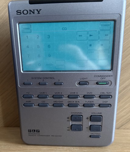 Sony remote commander - sony,