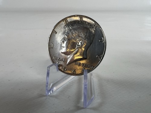 Half dollar coin - half, 1964