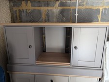 Habitat TV Stand Cabinet Grey