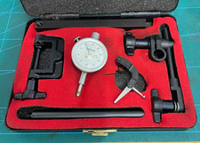 TYPE 183 MERCER DIAL TEST INDICATOR KIT IMPERIAL WITH CLAMPS ARMS ATTACHMENTS