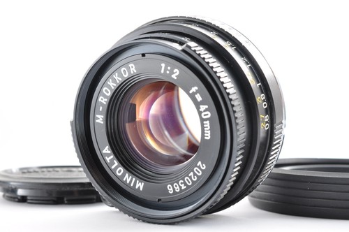 Minolta rokkor 40mm - m, f/2