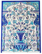 Blue White Handpainted Tiles