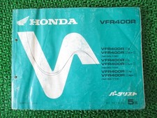 Honda VFR400R Parts List 5th