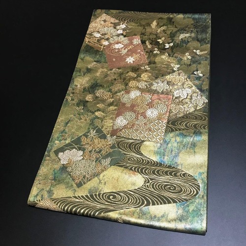 Juraku kyoto silk furisode - juraku,