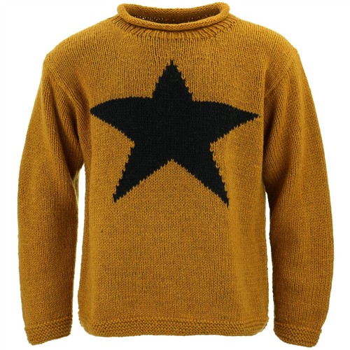 Chunky wool knit star - wool, jumper