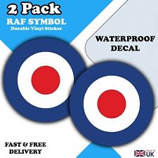 2 PACK - RAF Roundel Stickers
