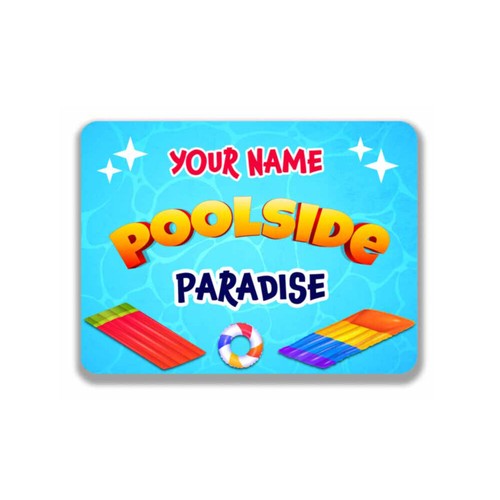 Personalized poolside paradise - personalized,