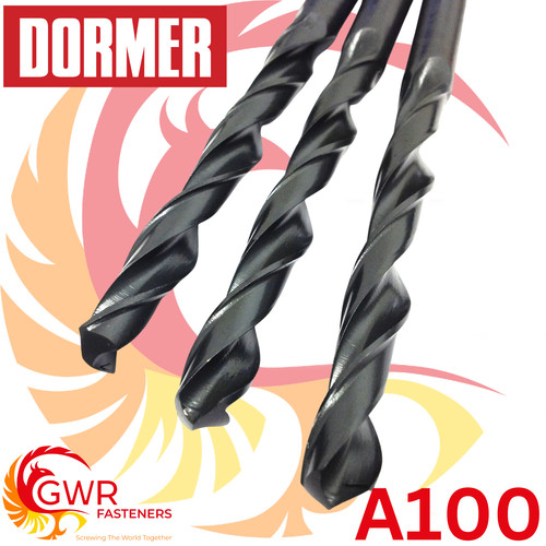 Dormer a100 hss jobber drills - jobber,