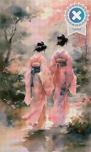 Japanese geisha girl - geisha,