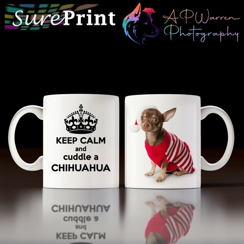 Chihuahua keep calm mug - mug, /