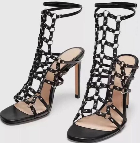 Zara woman strappy leather - woman,