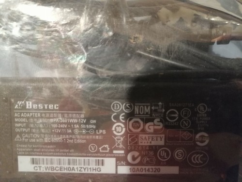 Bestec bpa 3601ww 12v - bestec,