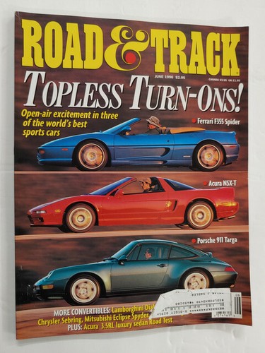 Road track magazine june - road,