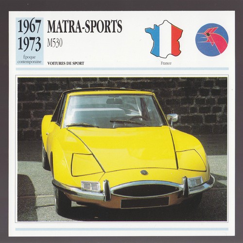 1967 1973 matra sports m530 - 1967-1973,