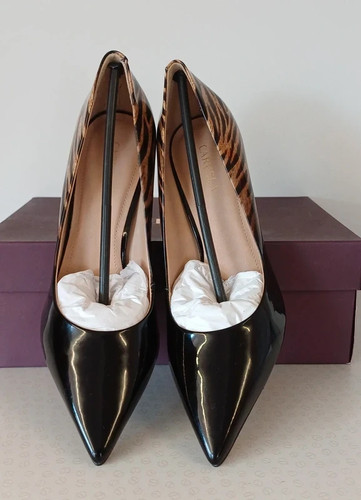 Carvela patent leather animal