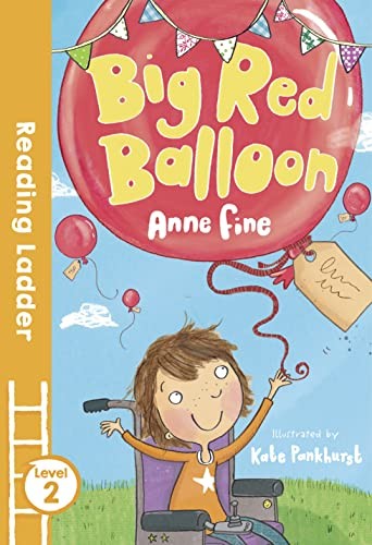 Big red balloon reading - red, (reading
