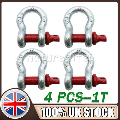 4pcs lifting shackle - 1t,