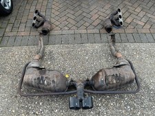 porsche boxster 986 complete exhaust, with cats and manifold