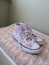 Kids Floral Converse UK1
