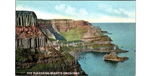 Giants causeway postcard - causeway,