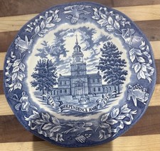 Vintage Blue & White