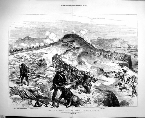 Antique old print 1879 - antique,