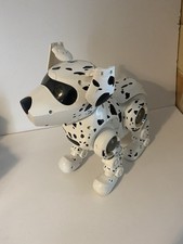 Vintage Teksta Dalmatian Dog Interactive Toy Quest Tested Working