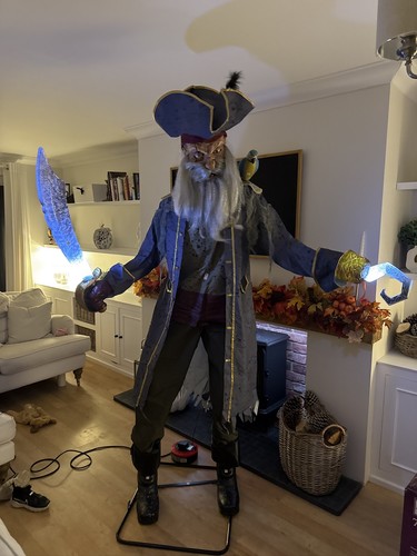 7ft animated captain cuts - captain,