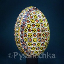 Real Ukrainian Pysanky Chicken