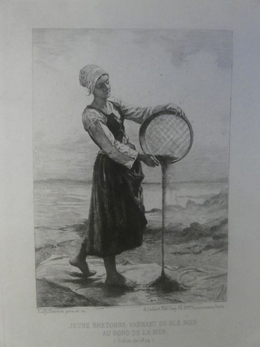 Antique 1874 french breton - antique,