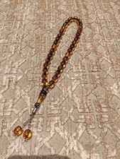 Vintage Amber Cognac Resin