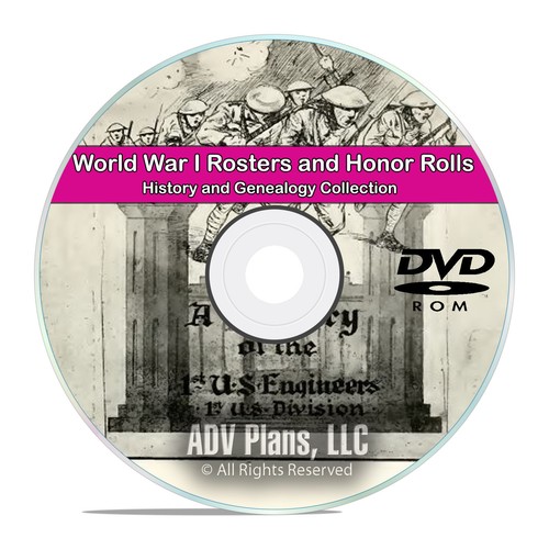 World war wwi rosters and - war, i