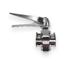 Tri Clamp Butterfly Valve - 1