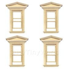 4 x Dolls House Single Opening