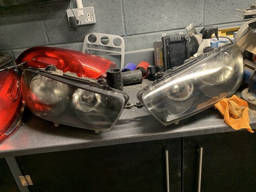 Scirocco headlight pair - scirocco,