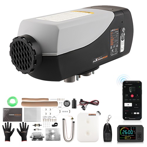 Diesel air heater 2000w - air, lcd
