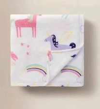 Unicorn Fleece Throw 120 X