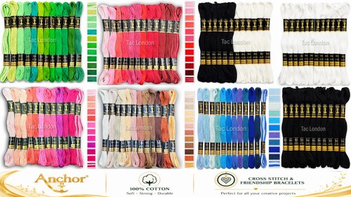 New anchor cotton skeins - new, 12