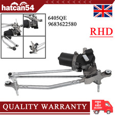 Front Windscreen Wiper Linkage with Motor for Citroen C3 II DS3 2009-2015 6405QE