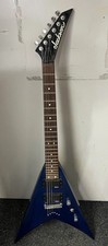 Jackson Series King v Electric Guitar JS32T Blue