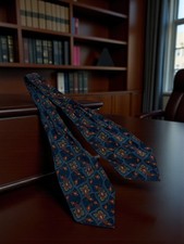 Vintage TOOTAL Cravat - Blue