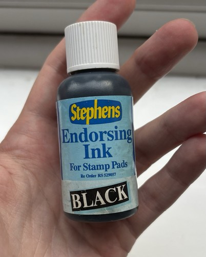 Stephens endorsing ink for - endorsing,