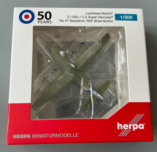Herpa wings 500 raf - wings, c-130j