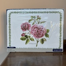 BNIB Pimpernel 6 Placemats Portmeirion Design Roses Corkbacked Gift Idea Boxed