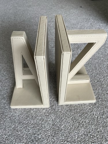 Alphabet bookends faux - alphabet,